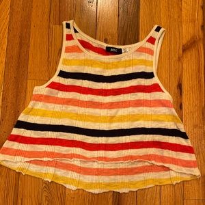 Fun cute ripped crop top!